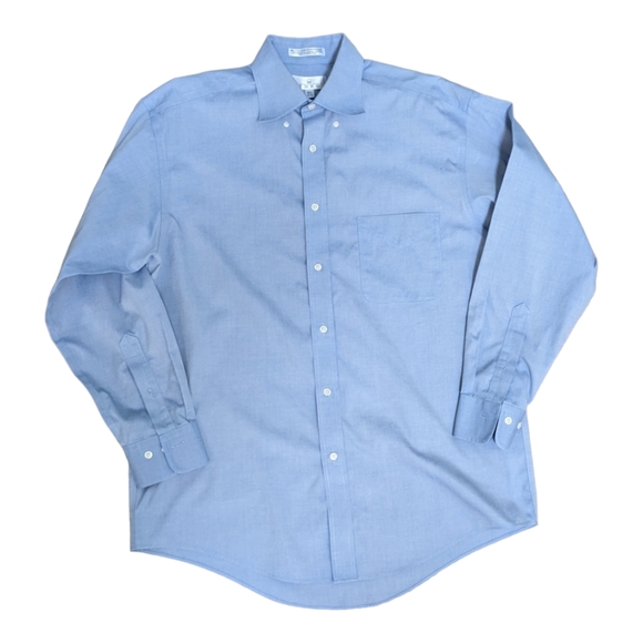 Enro Shirts Nwot Enro Blue Business Button Down Dress Shirt Mens 55